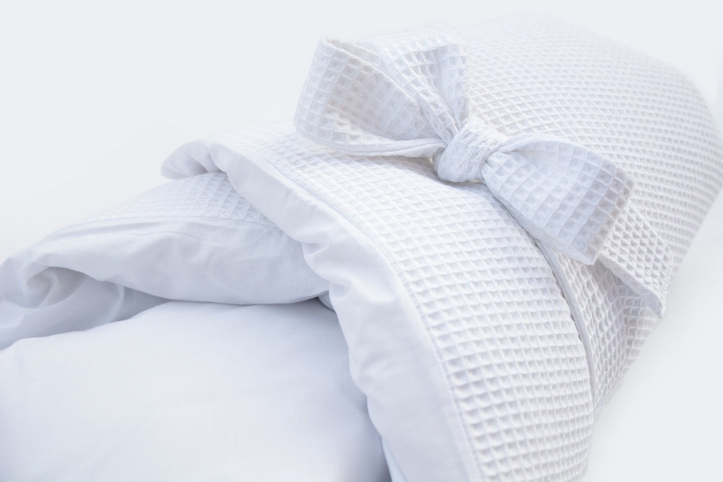 Maxi povlak na zavinovačku Vaflový bílý