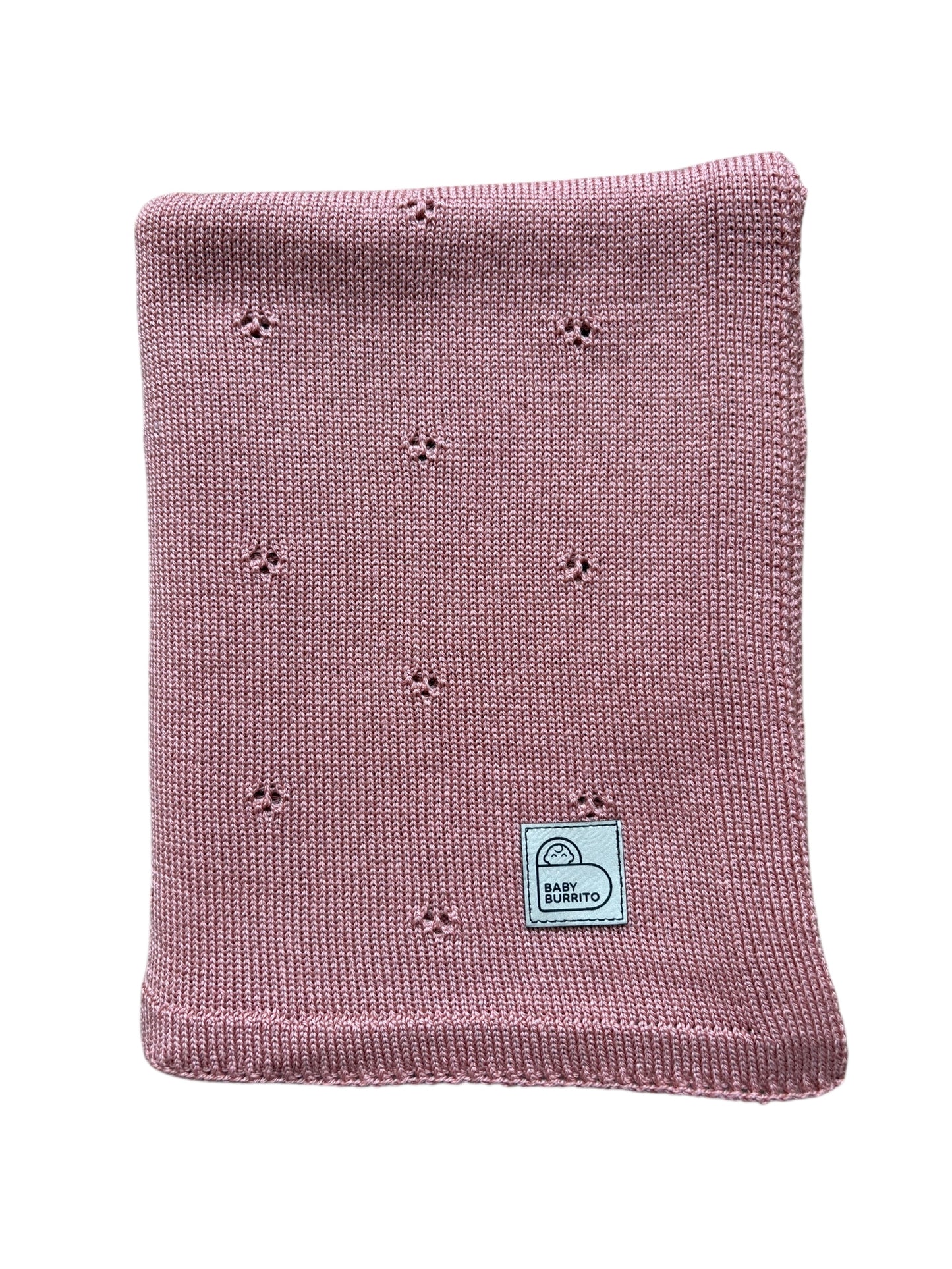 Lehká merino deka Růžová