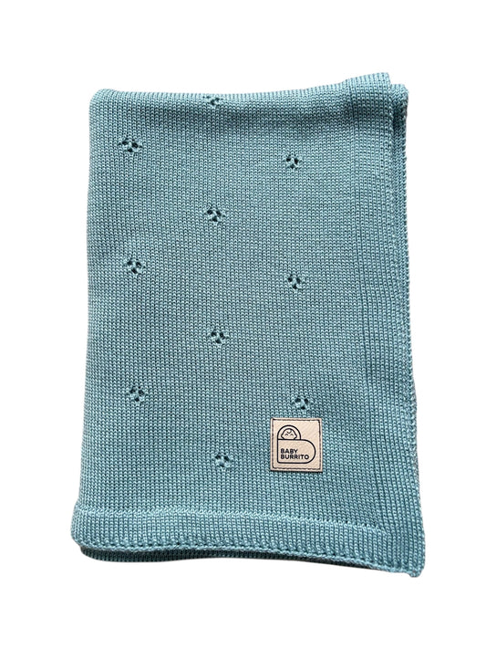 Lehká merino deka Eukalyptus